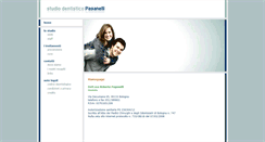 Desktop Screenshot of paganellistudio.it